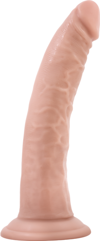 Ομοίωμα πέους από pvc, μήκους 18 εκ. και μέγιστης διαμέτρου 3,8 εκ.