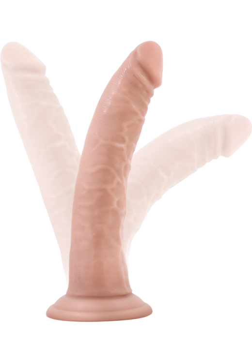 Ομοίωμα πέους από pvc, μήκους 18 εκ. και μέγιστης διαμέτρου 3,8 εκ.