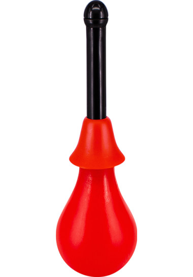 2 Whirling Spray Πρωκτικό κλύσμα από abs σε κόκκινο χρώμα