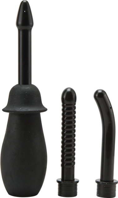 Πρωκτικό κλύσμα από abs σε μαύρο χρώμα