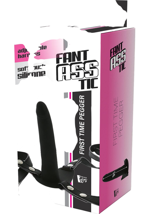 Στραπόν από σιλικόνη σε μαύρο χρώμα, μήκους 14 εκ. και μέγιστης διαμέτρου 3 εκ.