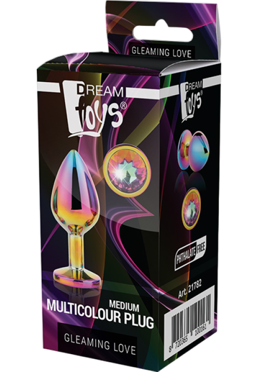 Μεταλλική σφήνα με κόσμημα, μήκους 8,3 εκ. και μέγιστης διαμέτρου 3,4 εκ.