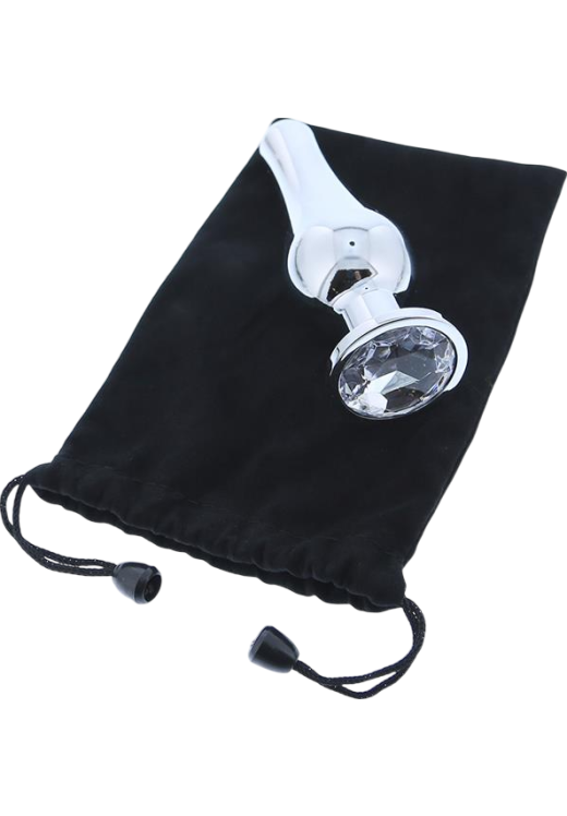 Μεταλλικό σετ πρωκτικές σφήνες σε ασημί χρώμα