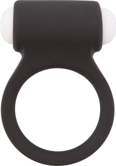 Δονούμενο δαχτυλίδι από σιλικόνη σε μαύρο χρώμα, μήκους 4,2 εκ.