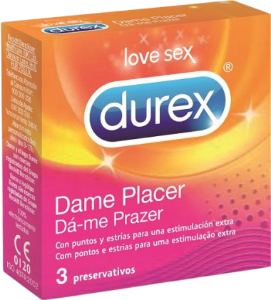 Προφυλακτικά σε διάφανο χρώμα, συσκευασίας 3 τ.μ.χ