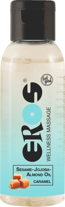 Λάδι μασάζ με άρωμα καραμέλα σε συσκευασία 30 ml