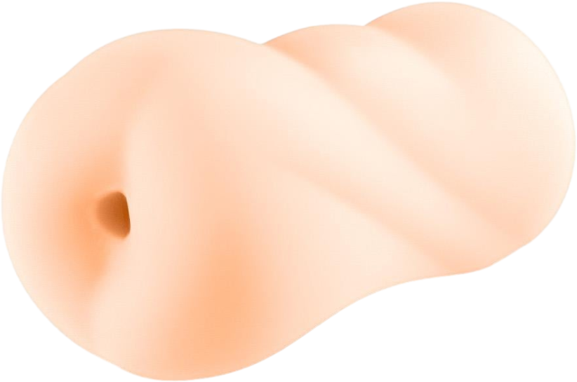 Αυνανιστήρι πρωκτού από tpe σε φυσικό χρώμα, μήκους 9,5 εκ. και μέγιστης διαμέτρου 3,1 εκ.