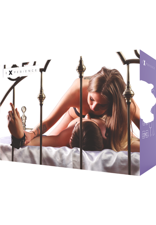 Sex toy kit από δερματίνη σε λιλά χρώμα