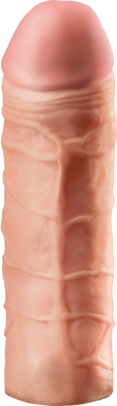 Προέκταση πέους από fanta flesh σε φυσικό χρώμα, μήκους 17.7 εκ.