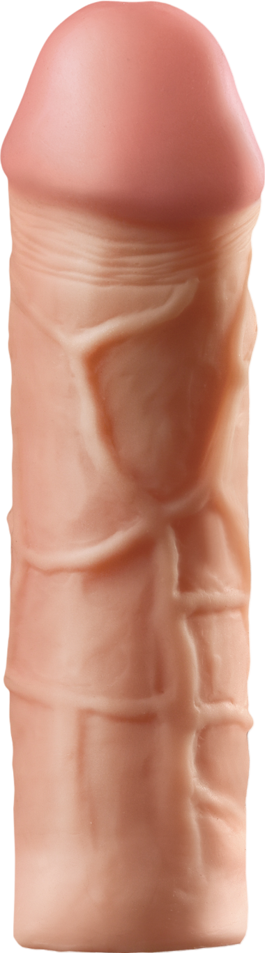 Προέκταση πέους από fanta flesh σε φυσικό χρώμα, μήκους 20.3 εκ.