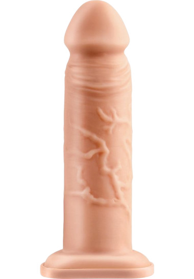 Silicone Hollow Extension 20 cm Προέκταση πέους από σιλικόνη σε φυσικό χρώμα, μήκους 20 εκ. και μέγιστης διαμέτρου 4 εκ.