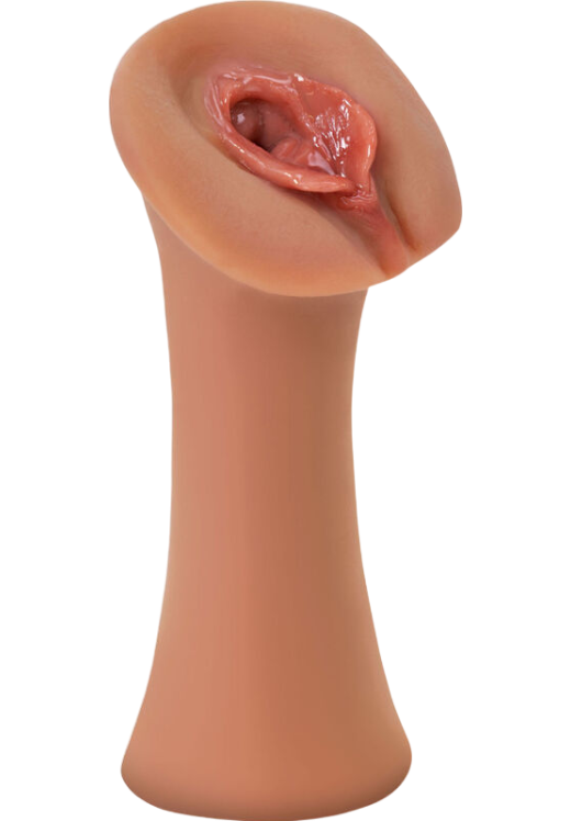 Αυνανιστήρι από tpe σε φυσικό χρώμα, μήκους 13,5 εκ. και μέγιστης διαμέτρου 7,5 εκ.