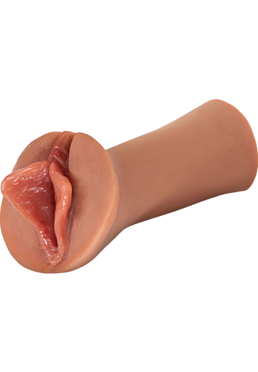 Αυνανιστήρι κόλπου από tpe σε φυσικό χρώμα, μήκους 17 εκ. και μέγιστης διαμέτρου 7,5 εκ.