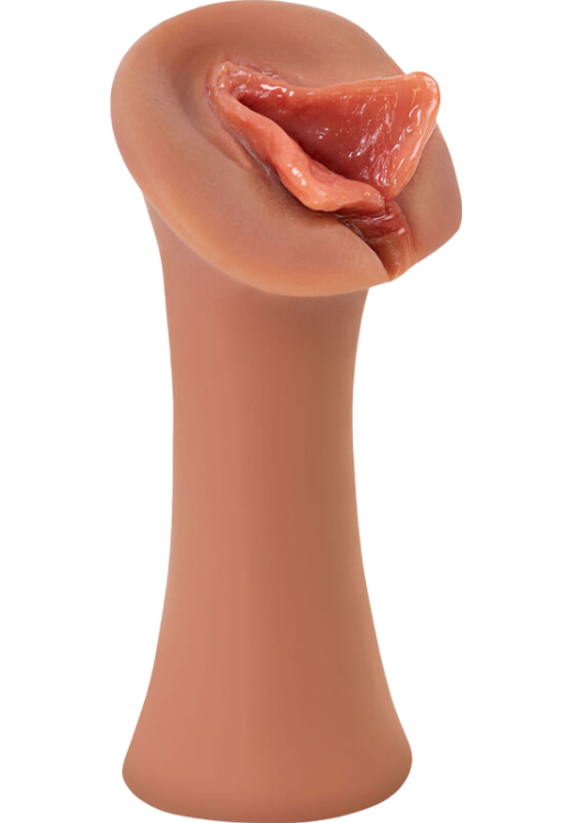 Αυνανιστήρι κόλπου από tpe σε φυσικό χρώμα, μήκους 17 εκ. και μέγιστης διαμέτρου 7,5 εκ.