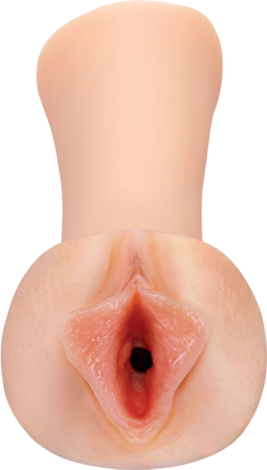 Αυνανιστήρι από tpe σε φυσικό χρώμα, μήκους 17 εκ. και μέγιστης διαμέτρου 7,5 εκ.