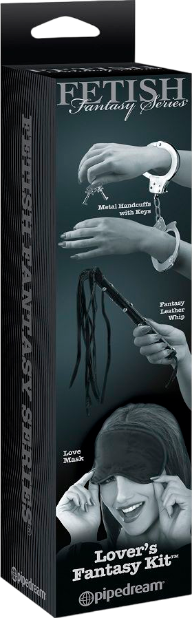 Bondage σετ σε μαύρο χρώμα