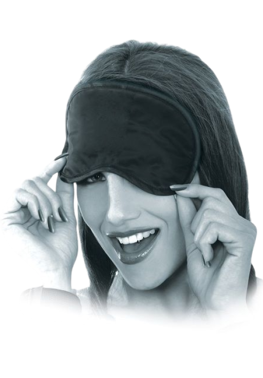 Bondage σετ σε μαύρο χρώμα