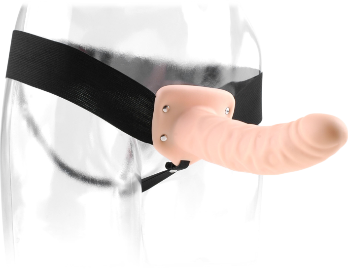 Με κούφιο ομοίωμα από pvc σε φυσικό χρώμα, μήκους 20 εκ. και μέγιστης διαμέτρου 5,1 εκ.