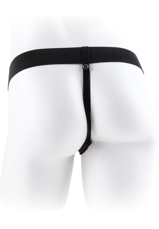 Ζώνη στραπόν από pvc σε φυσικό χρώμα, μήκους 24 εκ. και μέγιστης διαμέτρου 4,6 εκ.