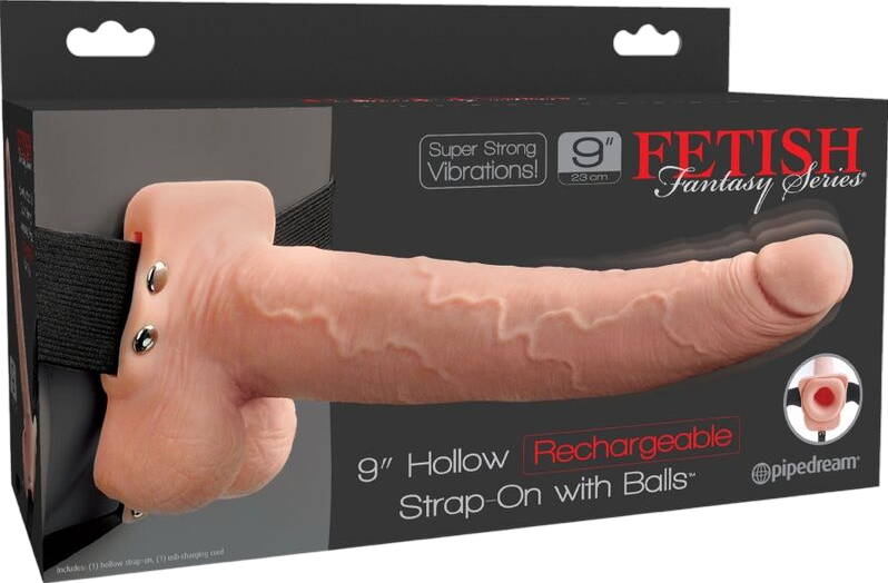 Κούφιο στραπόν από abs, μήκους 25,4 εκ. και μέγιστης διαμέτρου 5,3 εκ.