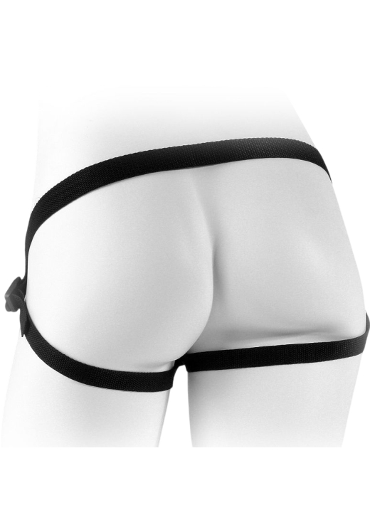 Ζώνη στραπόν από polyamide σε μαύρο χρώμα