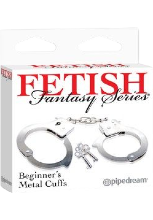 Μεταλλικές χειροπέδες σε ασημί χρώμα