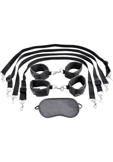 Δεσμά κρεβατιού από polyamide σε μαύρο χρώμα