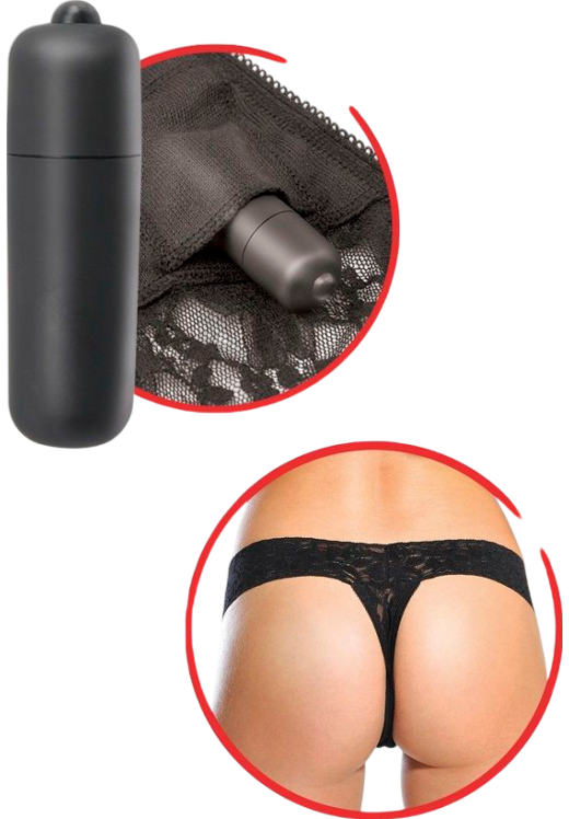 Δονούμενο αυγό από abs σε μαύρο χρώμα