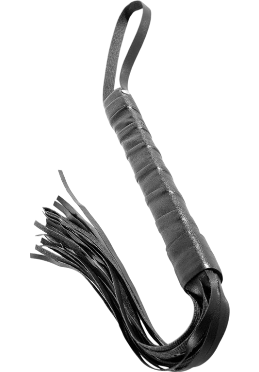 Μαστίγιο σε μαύρο χρώμα