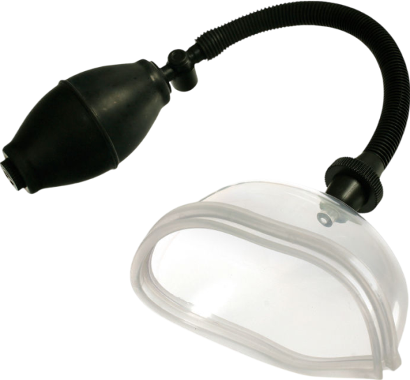 Βεντούζα κόλπου από pvc σε διάφανο χρώμα