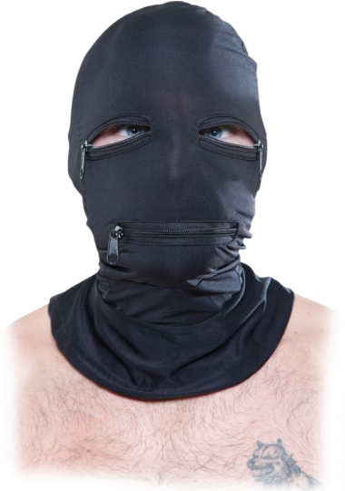 Κουκούλα από polyester σε μαύρο χρώμα