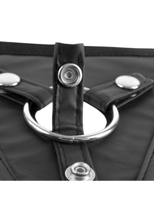 Ζώνη στραπόν από polyamide σε μαύρο χρώμα