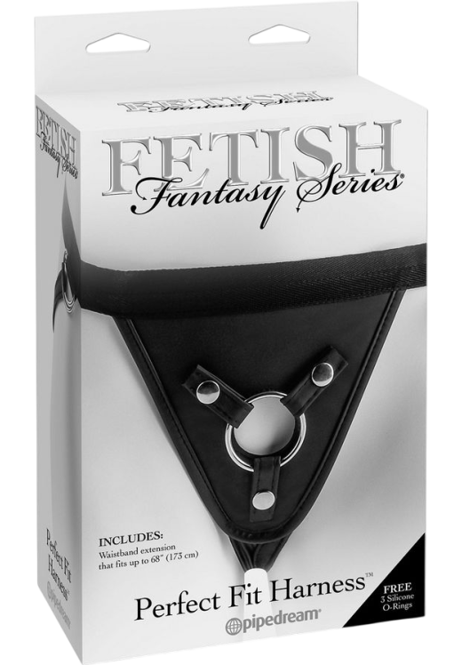 Ζώνη στραπόν από polyamide σε μαύρο χρώμα