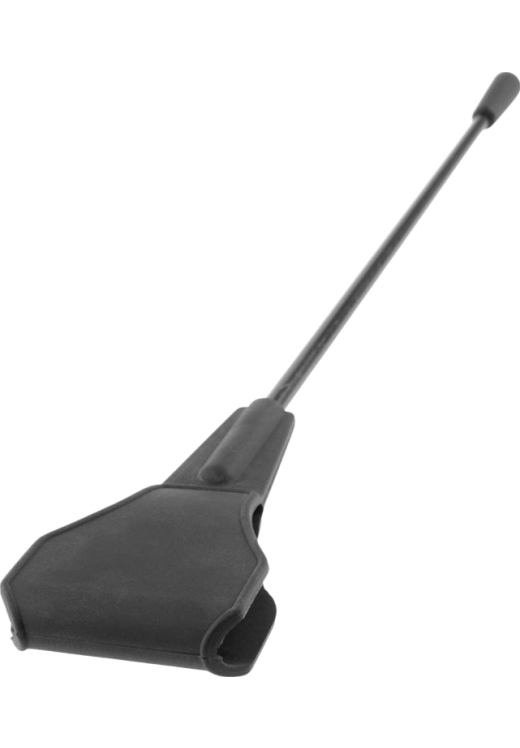 Βίτσα από σιλικόνη σε μαύρο χρώμα