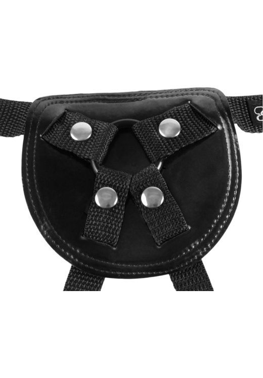 Ζώνη στραπόν από polyamide σε μαύρο χρώμα