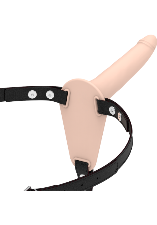 Στραπόν από σιλικόνη σε φυσικό χρώμα, μήκους 15 εκ.