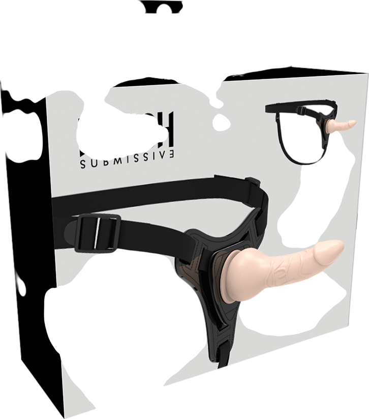 Στραπόν από σιλικόνη σε φυσικό χρώμα, μήκους 16 εκ.