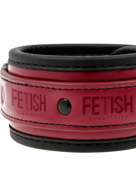 Ποδοπέδες από δερματίνη σε μπορντό χρώμα