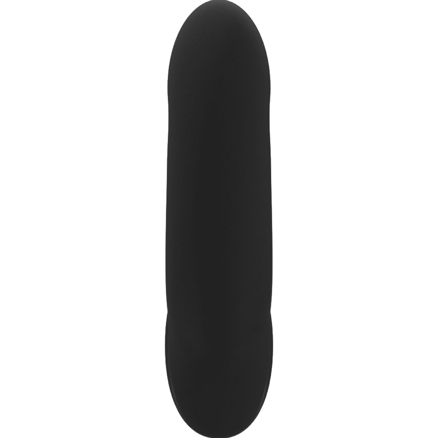 Στράπλες στραπόν από σιλικόνη σε μαύρο χρώμα, μήκους 16,5 εκ. και μέγιστης διαμέτρου 3,5 εκ.