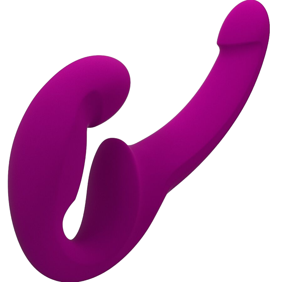 Στράπλες στραπόν από σιλικόνη σε φούξια χρώμα, μήκους 16,5 εκ. και μέγιστης διαμέτρου 3,5 εκ.