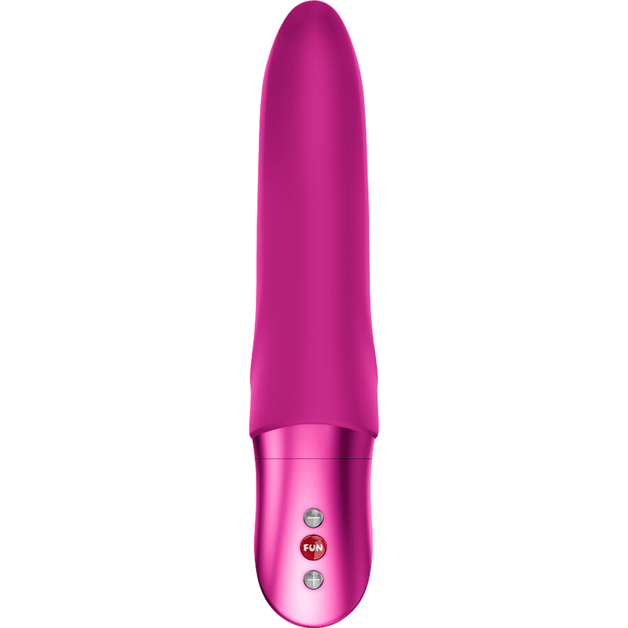 Δονητής σημείου g από σιλικόνη σε φούξια χρώμα, μήκους 19 εκ. και μέγιστης διαμέτρου 3,4 εκ.