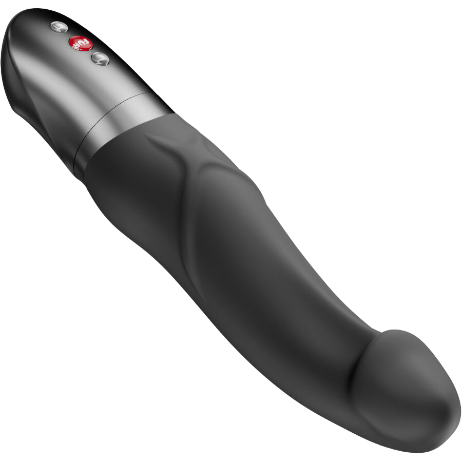 Ρεαλιστικός δονητής από σιλικόνη σε μαύρο χρώμα, μήκους 21 εκ. και μέγιστης διαμέτρου 4 εκ.