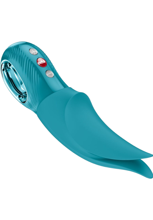 Layon δονητής από σιλικόνη σε πράσινο χρώμα, μήκους 10 εκ. και μέγιστης διαμέτρου 4,5 εκ.