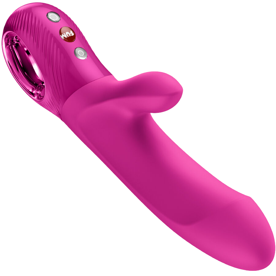 Rabbit δονητής από σιλικόνη σε φούξια χρώμα, μήκους 21,5 εκ. και μέγιστης διαμέτρου 3,8 εκ.