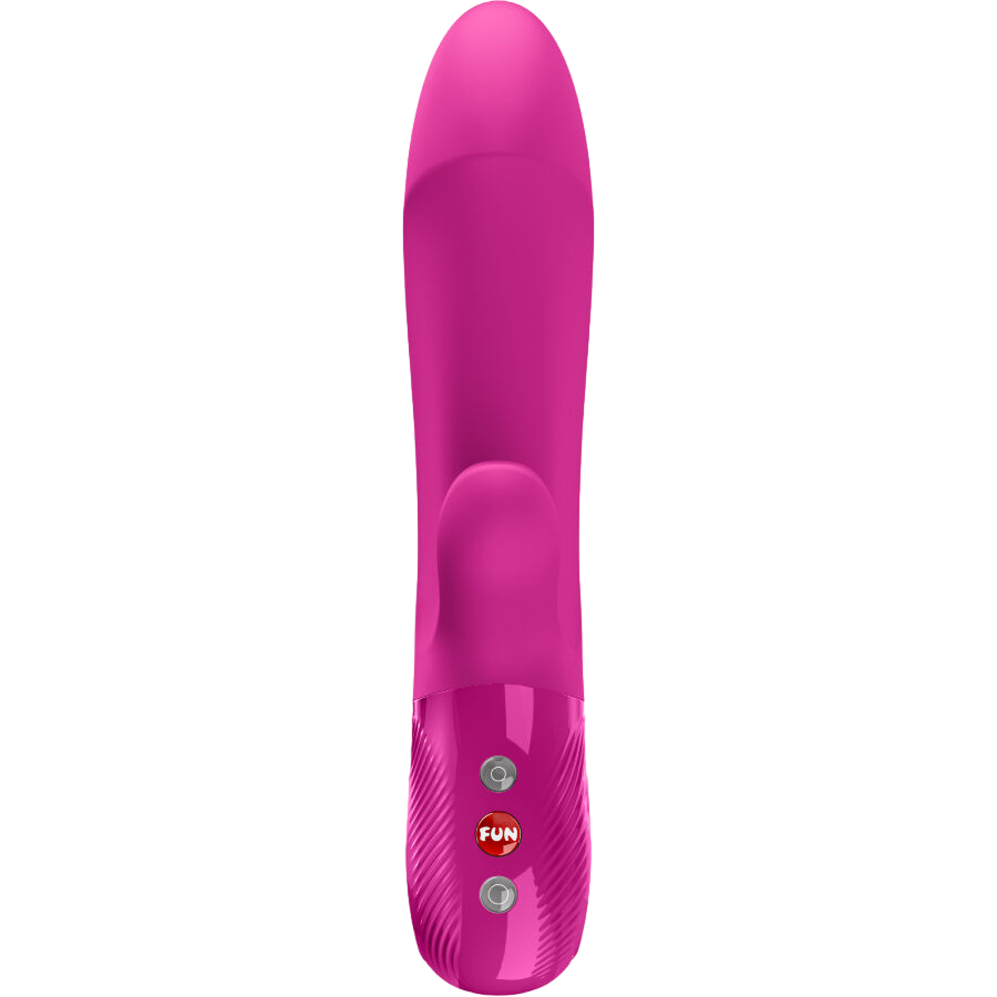 Rabbit δονητής από σιλικόνη σε φούξια χρώμα, μήκους 21,5 εκ. και μέγιστης διαμέτρου 3,8 εκ.