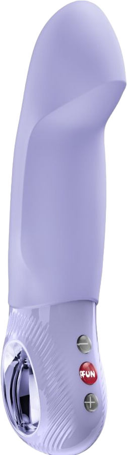 Δονητής σημείου g από σιλικόνη σε μοβ χρώμα, μήκους 19 εκ. και μέγιστης διαμέτρου 4 εκ.