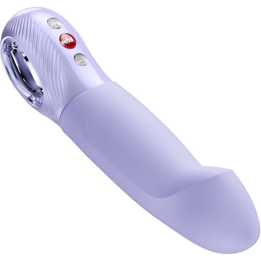 Δονητής σημείου g από σιλικόνη σε μοβ χρώμα, μήκους 19 εκ. και μέγιστης διαμέτρου 4 εκ.