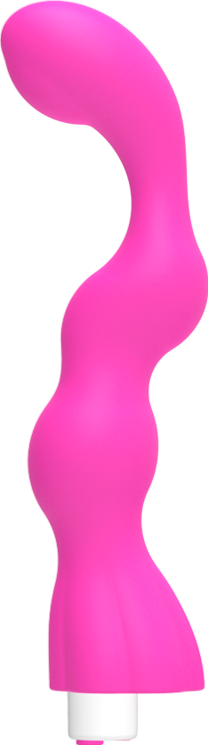 Δονητής σημείου g από σιλικόνη σε ροζ χρώμα, μήκους 20 εκ. και μέγιστης διαμέτρου 5 εκ.