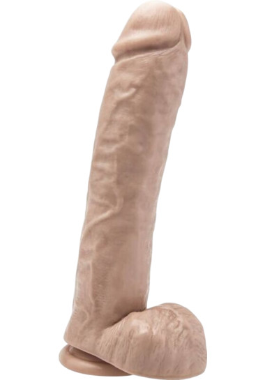 Get Real Dildo Skin 28 cm Ομοίωμα πέους από pvc σε φυσικό χρώμα, μήκους 28 εκ.