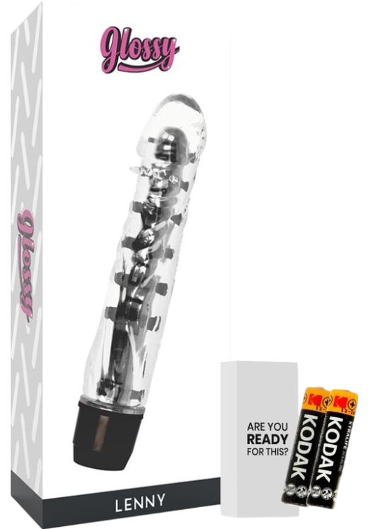 Κλασσικός δονητής από tpe σε μαύρο χρώμα, μήκους 14 εκ.